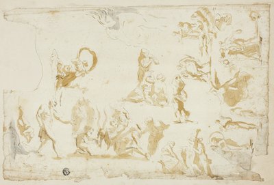 Skizzen von mythologischen Themen von Giovanni Battista Cipriani