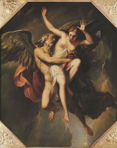 Die Entführung der Oreithyia von Giovanni Battista Cipriani