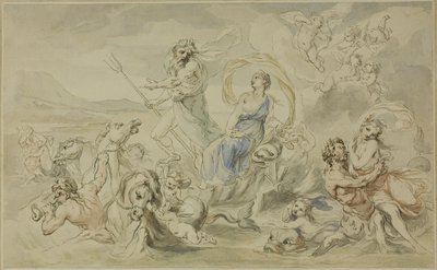 Triumph des Neptun von Giovanni Battista Cipriani