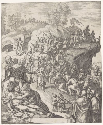 Die Kreuztragung von Giovanni Battista Fontana