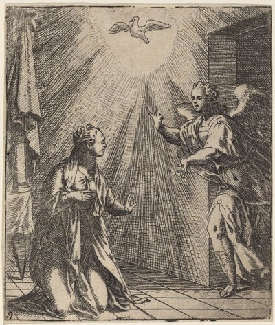 Die Verkündigung von Giovanni Battista Fontana