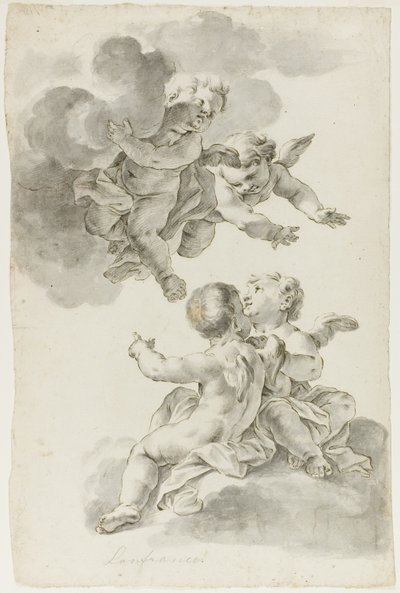 Vier Putti von Giovanni Battista Gaulli