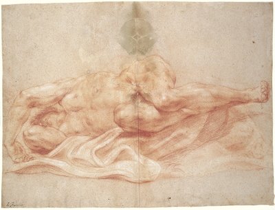 Männlicher Akt von Giovanni Battista Gaulli