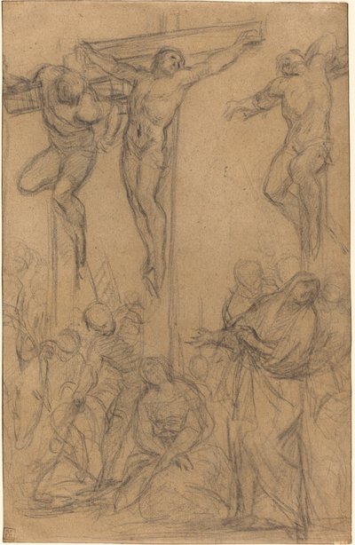 Die Kreuzigung von Giovanni Battista Naldini