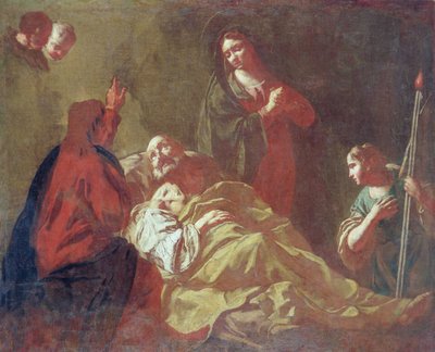 Tod des Heiligen Josef, um 1740 von Giovanni Battista Piazzetta