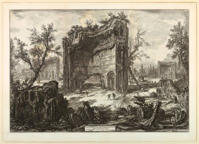 Bäder des Trajan von Giovanni Battista Piranesi