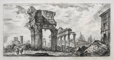 Tempio di Giove Tonante von Giovanni Battista Piranesi