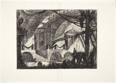 Die Sägepferd von Giovanni Battista Piranesi