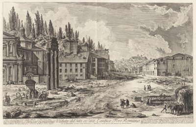 Veduta del Sito von Giovanni Battista Piranesi