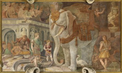 Der königliche Elefant von Giovanni Battista Rosso Fiorentino