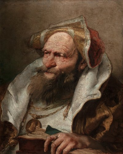 Büste eines alten Mannes, 1751-55 von Giovanni Battista Tiepolo