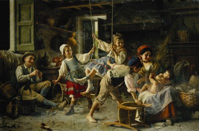 Die Schaukel von Giovanni Battista Torriglia