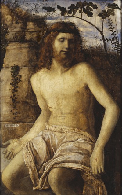 Christus mit Dornen gekrönt, ca. 1500 von Giovanni Bellini