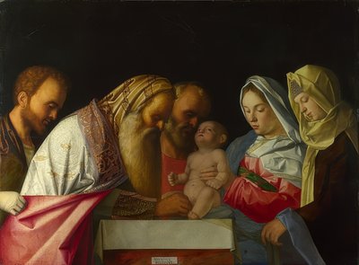 Die Beschneidung Jesu. Um 1500 von Giovanni Bellini
