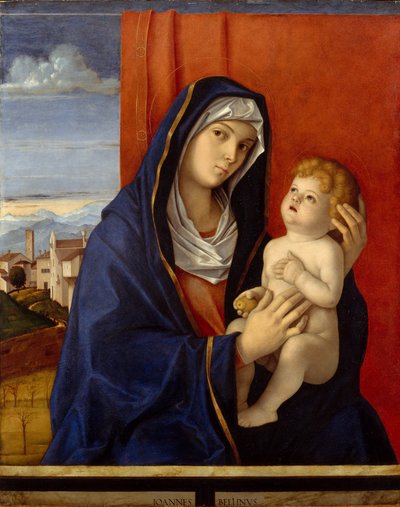 Madonna mit Kind, ca. 1485 von Giovanni Bellini