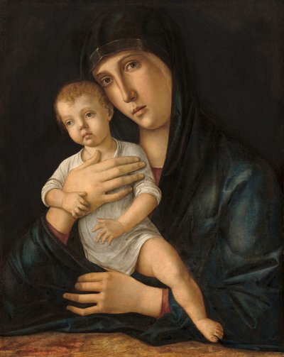 Madonna mit Kind, ca. 1480-1485 von Giovanni Bellini
