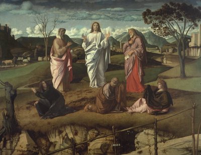 Die Verklärung, 1485 von Giovanni Bellini