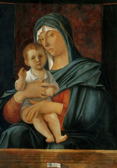 Die Jungfrau und das Kind, ca. 1470-1475 von Giovanni Bellini