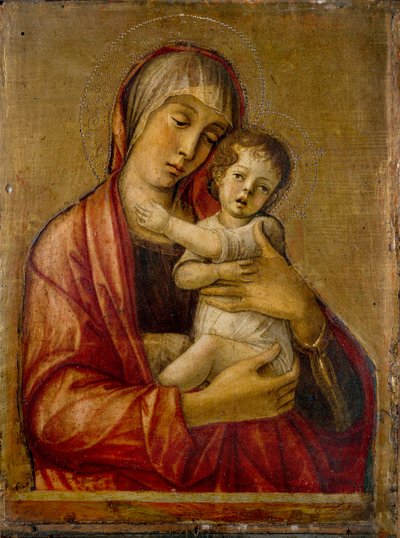 Die Jungfrau und das Kind, späte 1460er-frühe 1470er Jahre von Giovanni Bellini