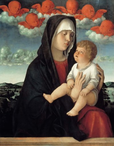 Die Jungfrau und das Kind, ca. 1500 von Giovanni Bellini