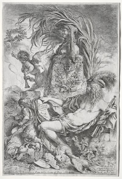 Das Genie von Castiglione von Giovanni Benedetto Castiglione