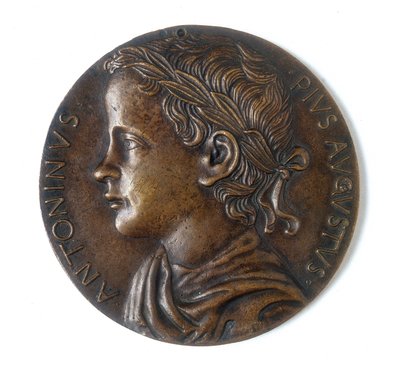 Medaille mit Antoninus Pius: Vorderseite von Giovanni Boldù