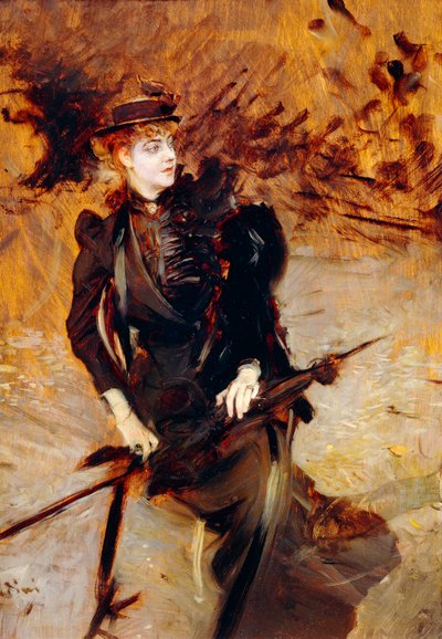 Weibliches Porträt von Giovanni Boldini