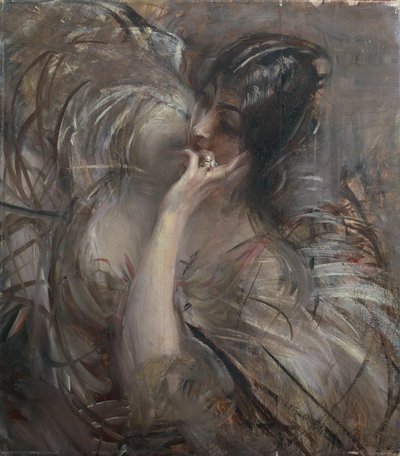 Porträt von Madame De Joss von Giovanni Boldini