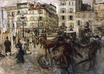 La Place Pigalle von Giovanni Boldini