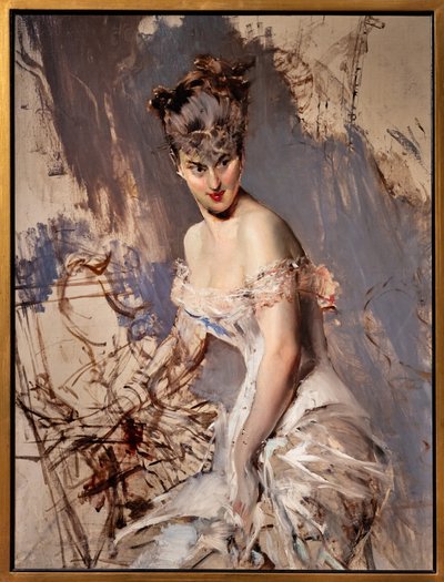 Porträt der Schauspielerin Alice Regnault von Giovanni Boldini