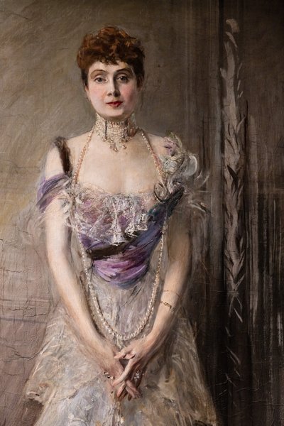 Prinzessin Eulalia von Spanien (Detail) von Giovanni Boldini