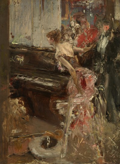 Rezital, ca. 1884 von Giovanni Boldini