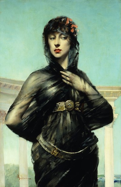 Der schwarze Schleier von Giovanni Boldini