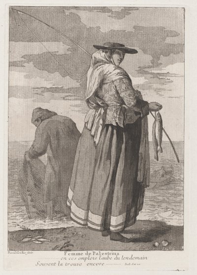 Frau aus Pellestrina von Giovanni David