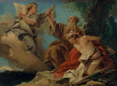 Das Opfer Isaaks von Giovanni Domenico Tiepolo