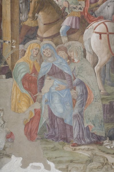 Kreuzigung, 1495 (Detail) von Giovanni Donato Montorfano