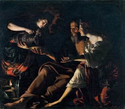 Lot und seine Töchter, 1617 von Giovanni Francesco Guerrieri