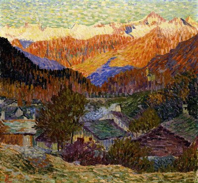 Herbstmorgen von Giovanni Giacometti