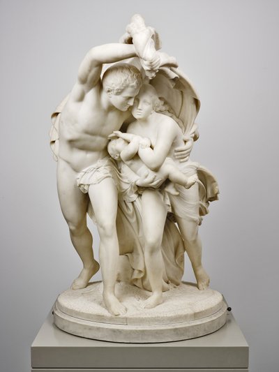 Flucht aus Pompeji von Giovanni Maria Benzoni