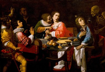 ""Der Tod kommt zum Banketttisch"" von Giovanni Martinelli