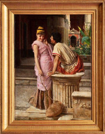 Szene aus Pompeji von Giovanni Muzzioli