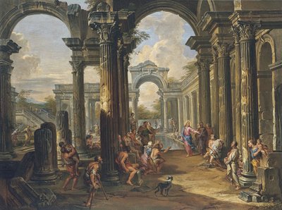 Der Teich von Bethesda von Giovanni Paolo Pannini