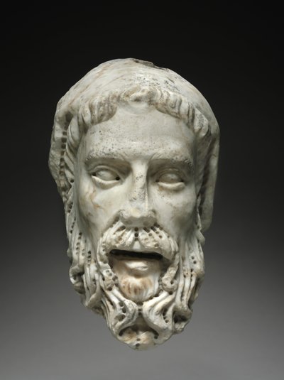 Kopf eines Propheten, ca. 1300-1325 von Giovanni Pisano