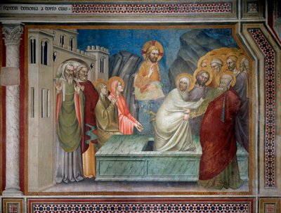 Die Auferweckung des Lazarus von Giovanni da Milano
