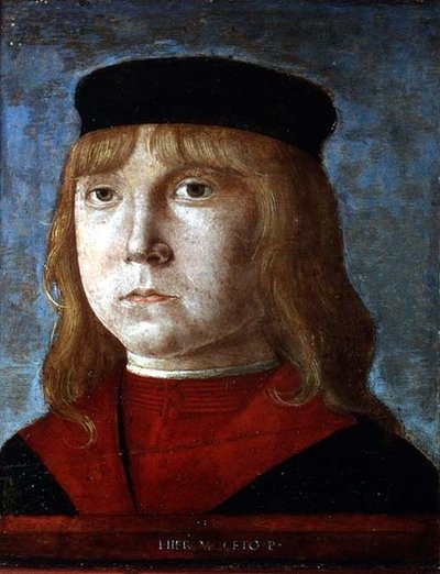 Porträt eines Jungen von Girolamo Mocetto