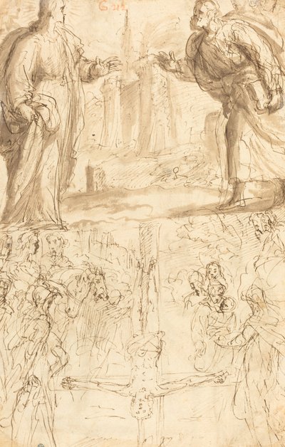 Kreuzigung des Heiligen Petrus von Giulio Cesare Procaccini