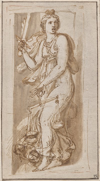 Gerechtigkeit von Giulio Romano