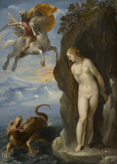 Perseus rettet Andromeda von Giuseppe Cesari