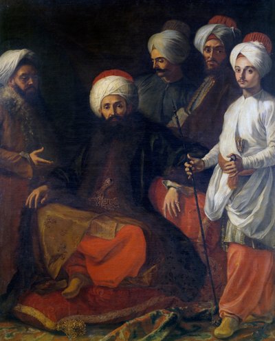 Botschaft der Türkei im Jahr 1741 von Giuseppe Bonito