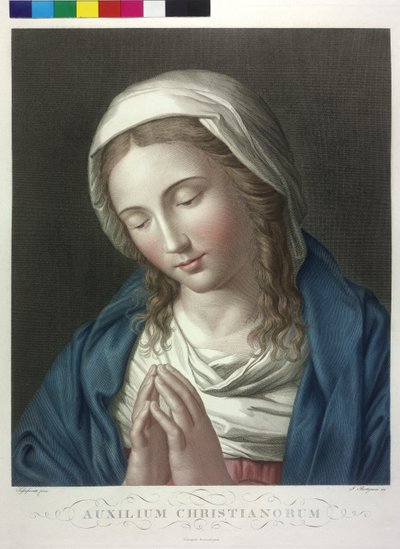 Betende Madonna von Giuseppe Bortignoni